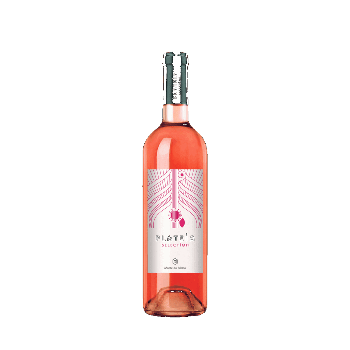 Vinho Rosé Plateia Selection Rosado 2022 Monte Do álamo 750ml
