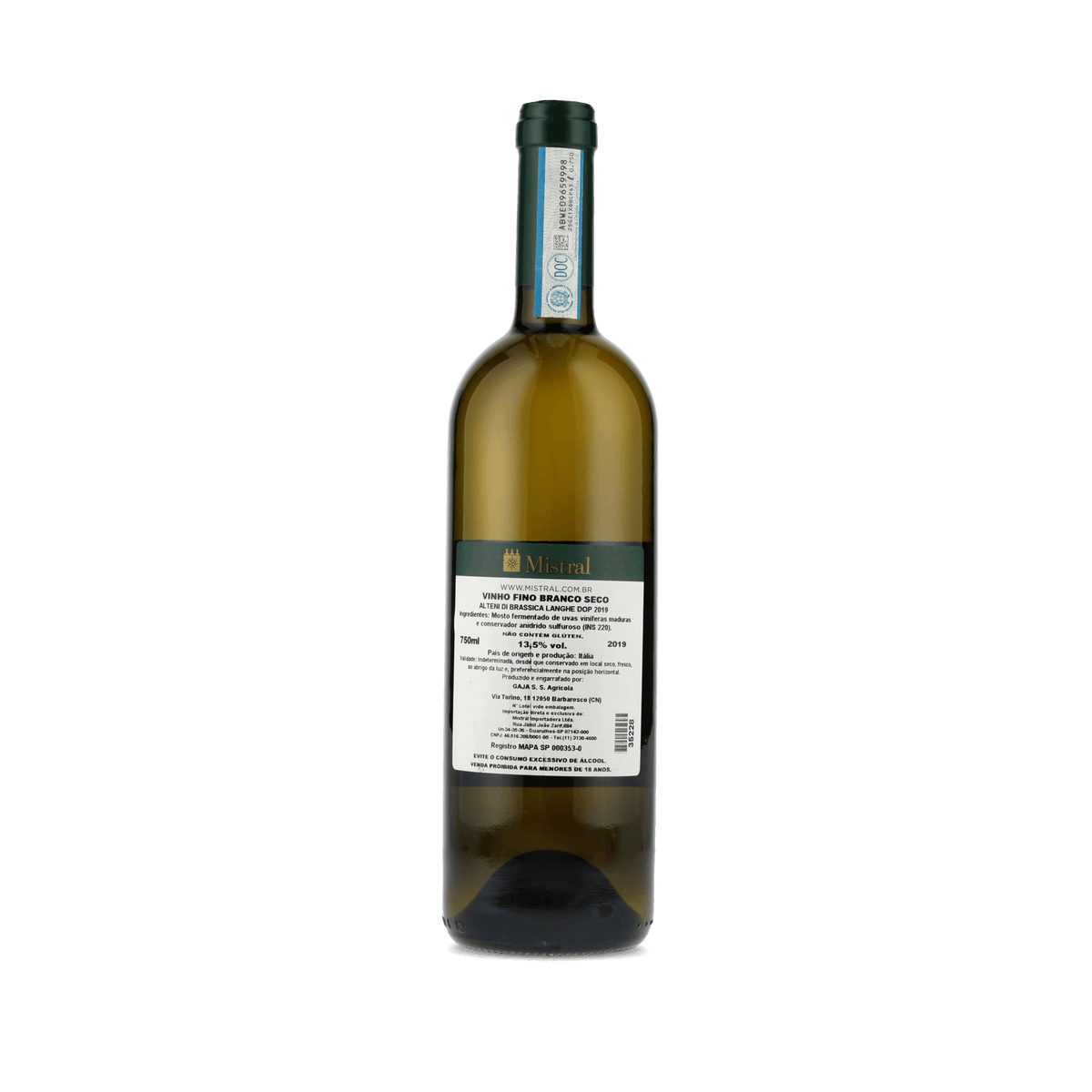 Vinho Branco Gaja Alteni di Brassica Sauvignon Blanc 2019 750ml