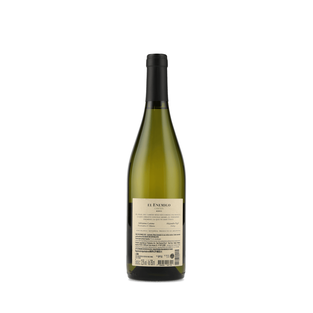 Vinho Branco El Enemigo Chenin 2021 750ml