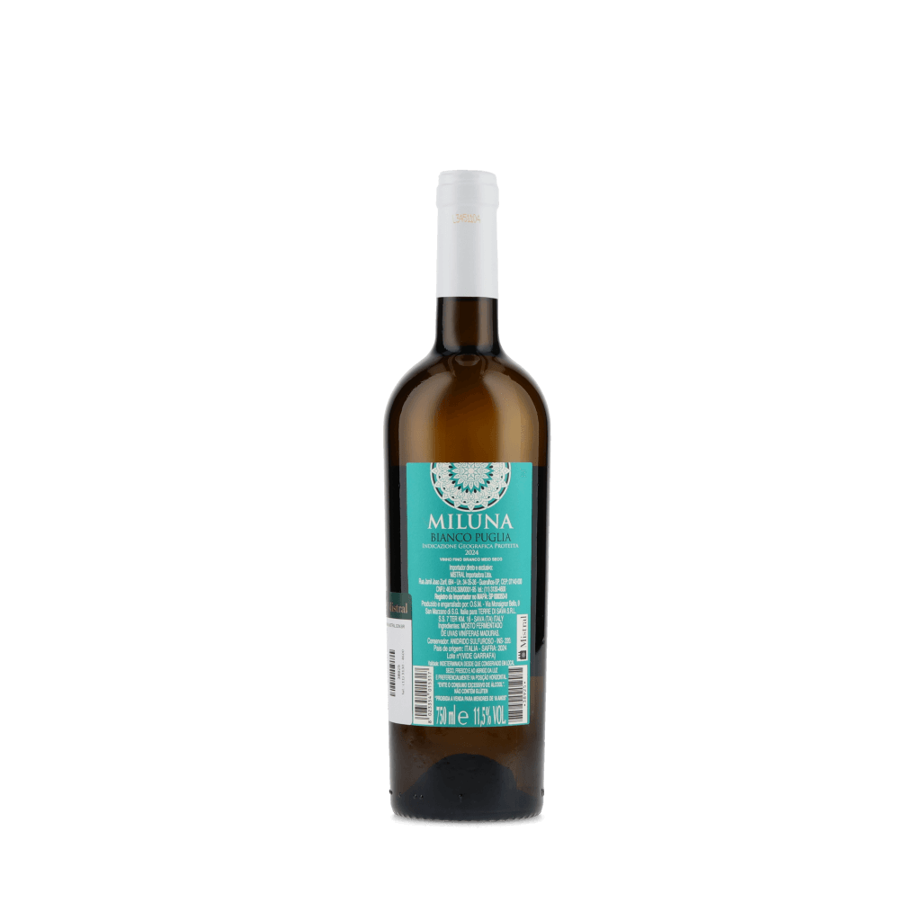 Vinho Branco Miluna Bianco 2024 Terre Di Sava 750ml