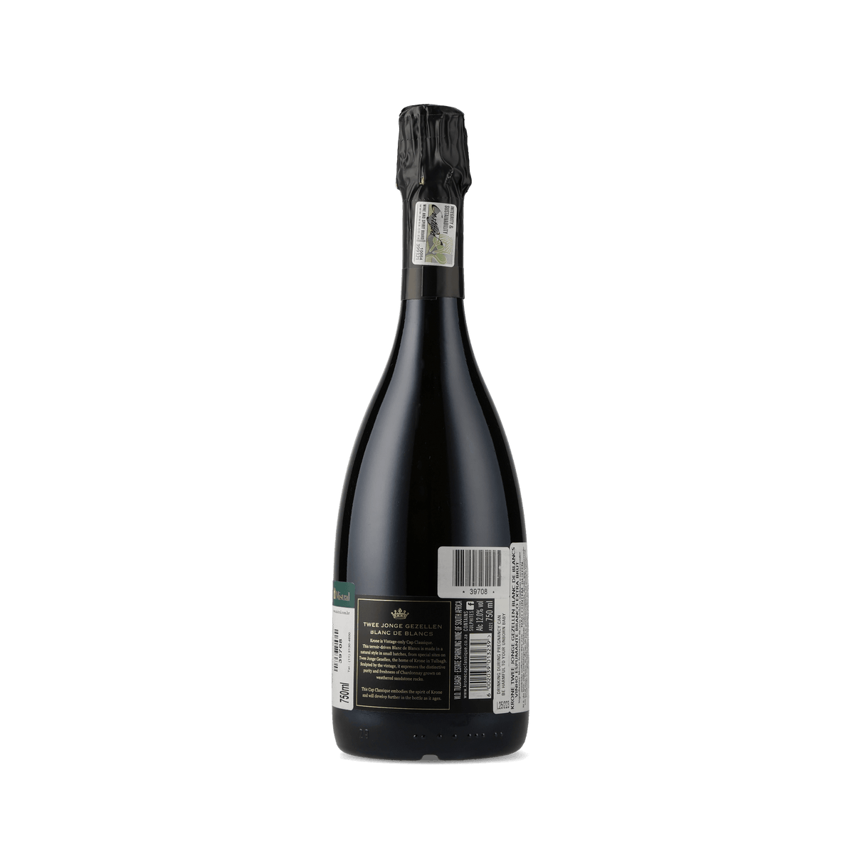 Espumante Krone Twee Jonge Gezellen Blanc de Blancs 2021 750ml