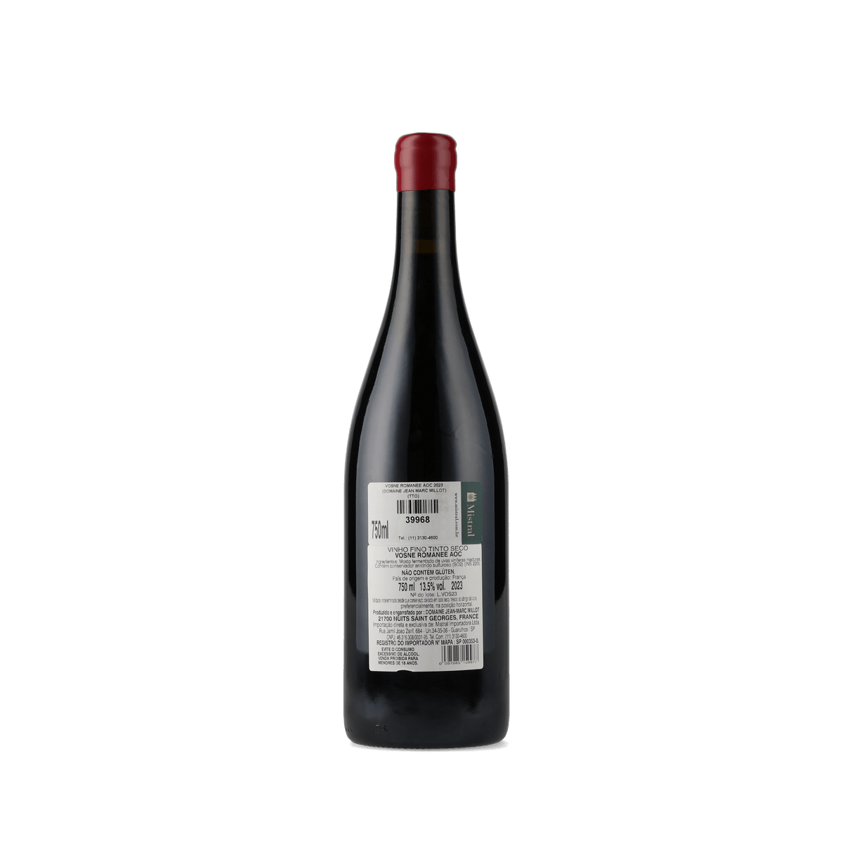 Vinho Tinto Vosne-Romanée 2023 Domaine Jean-Marc Millot 750ml