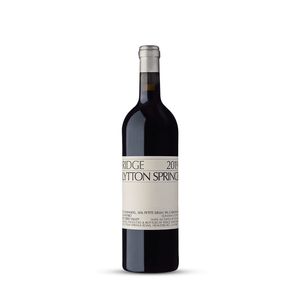 Vinho Tinto Ridge Zinfandel Lytton Springs 2019 Ridge Vineyards 750ml