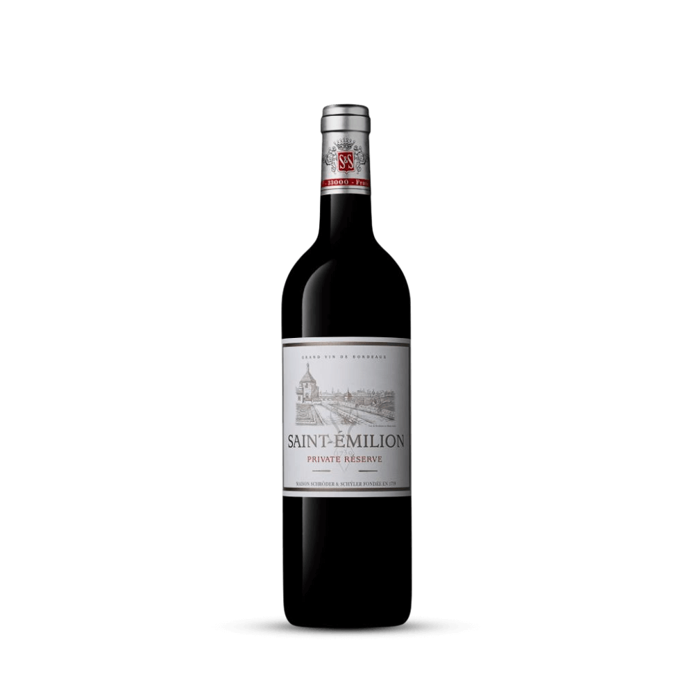 Vinho Tinto Saint Emilion Private Reserve 2021 Schröder & Schÿler 750ml