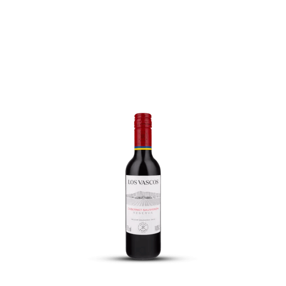 Vinho Tinto Los Vascos Cabernet Sauvignon 2022 - Meia gfa. Los Vascos (Rothschild-Lafite) 375ml