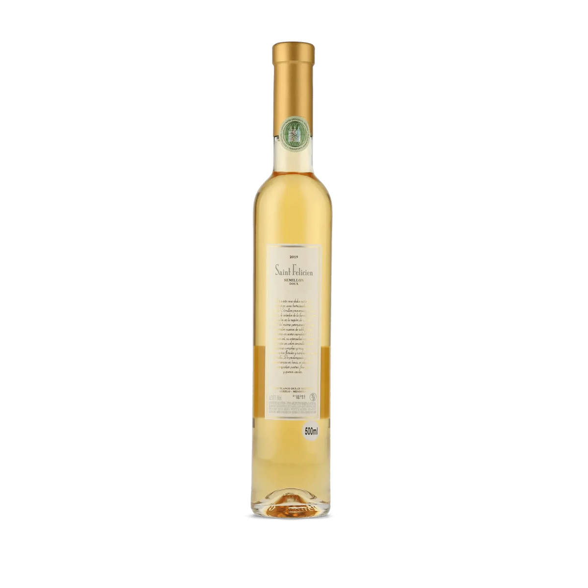 Vinho Branco Doce Saint Felicien Sémillon Doux 2021 - 500 ml Catena Bodega y Viñedos