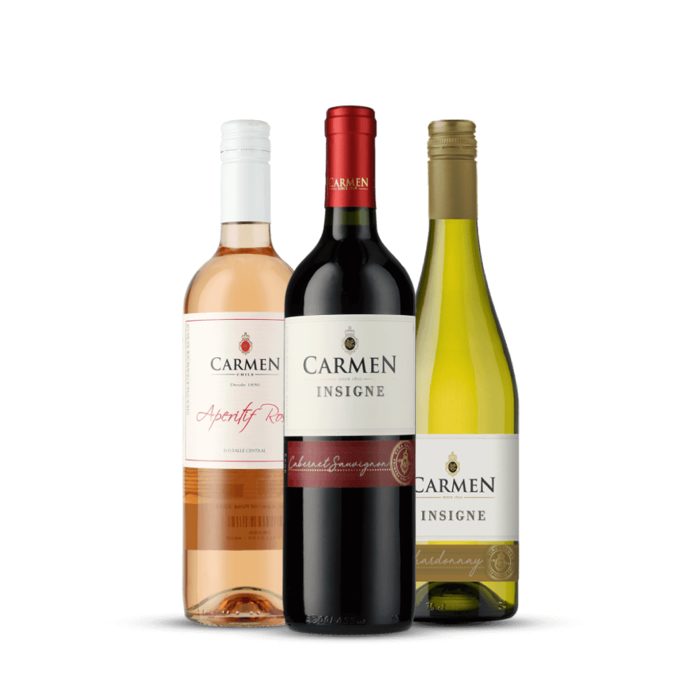 Kit vinhos para aperitivo, entrada e prato principal