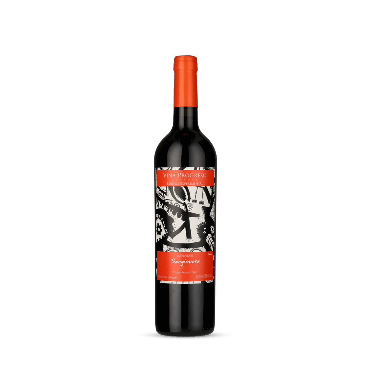 Vinho Tinto Overground Sangiovese 2019 Viña Progreso 750ml