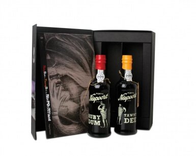 Vinho do Porto Kit Niepoort 1 Ruby DUM 375ml + 1 Tawny DEE 375ml + 1 Livro