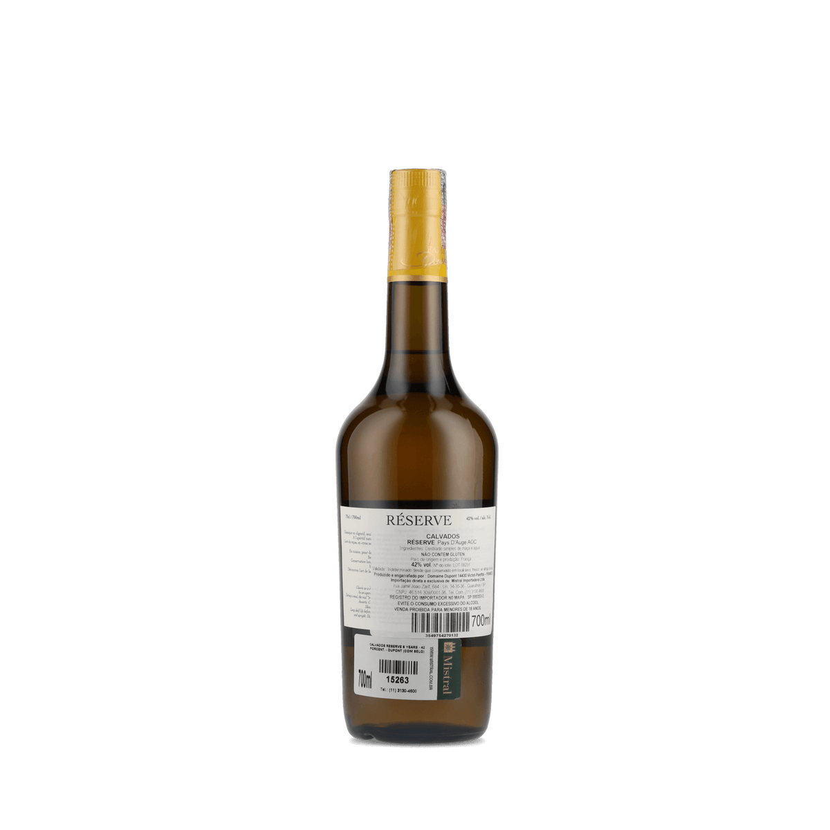 Calvados Réserve - 700 ml Domaine Dupont