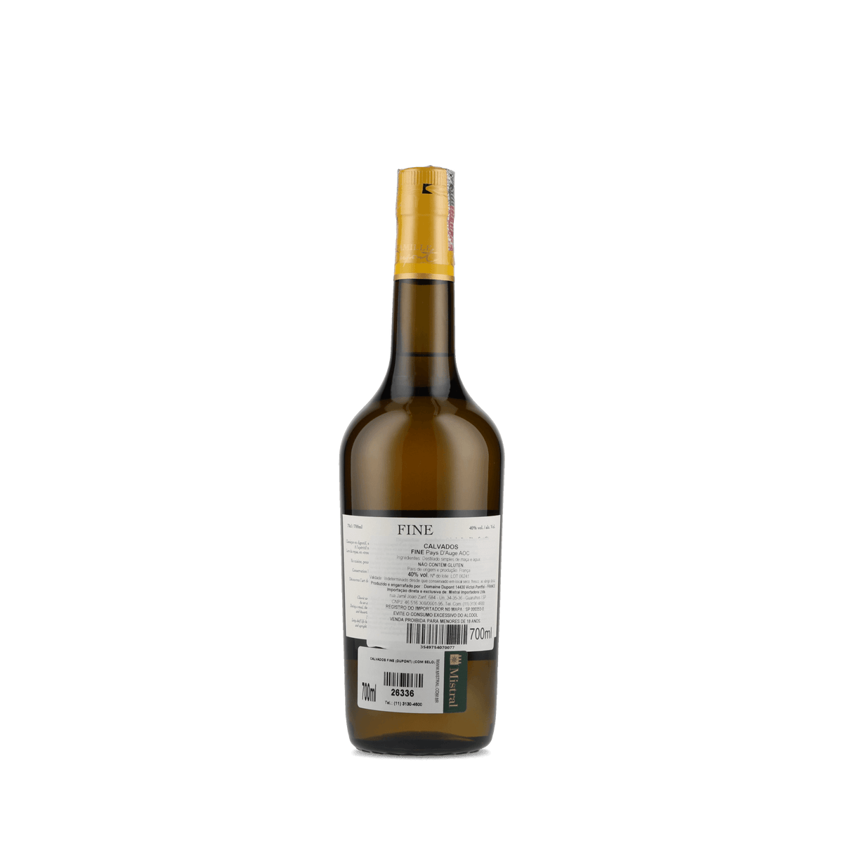 Calvados Fine - 700 ml Domaine Dupont