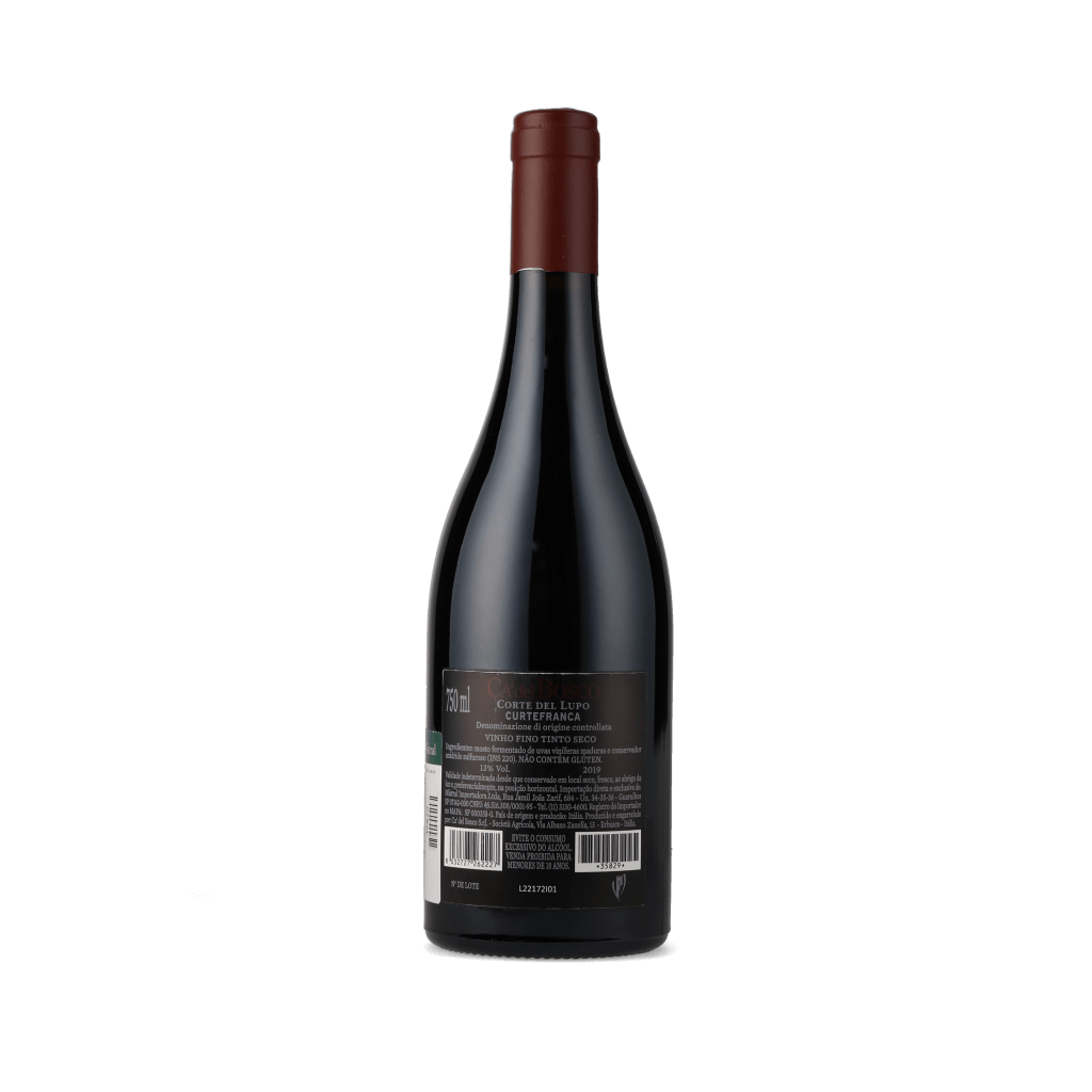 Vinho Tinto Corte del Lupo Rosso 2019 Ca' del Bosco 750ml
