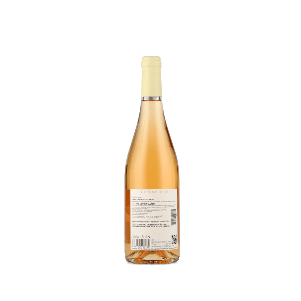Vinho Rosé La Ferme Julien Rosé 2021 La Vieille Ferme 750ml