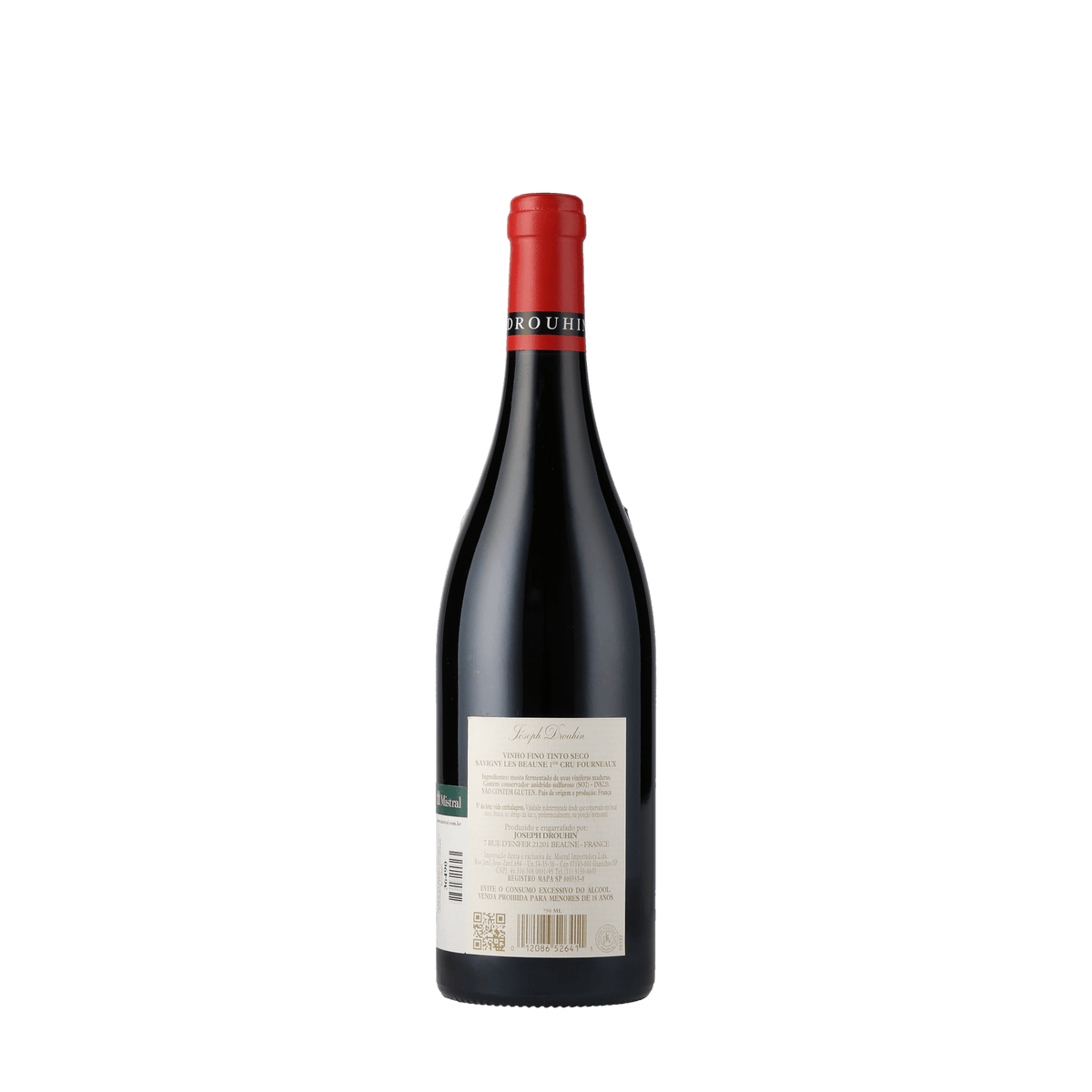 Vinho Tinto Savigny-les-Beaune Fourneaux 1er Cru 2020 Joseph Drouhin 750ml