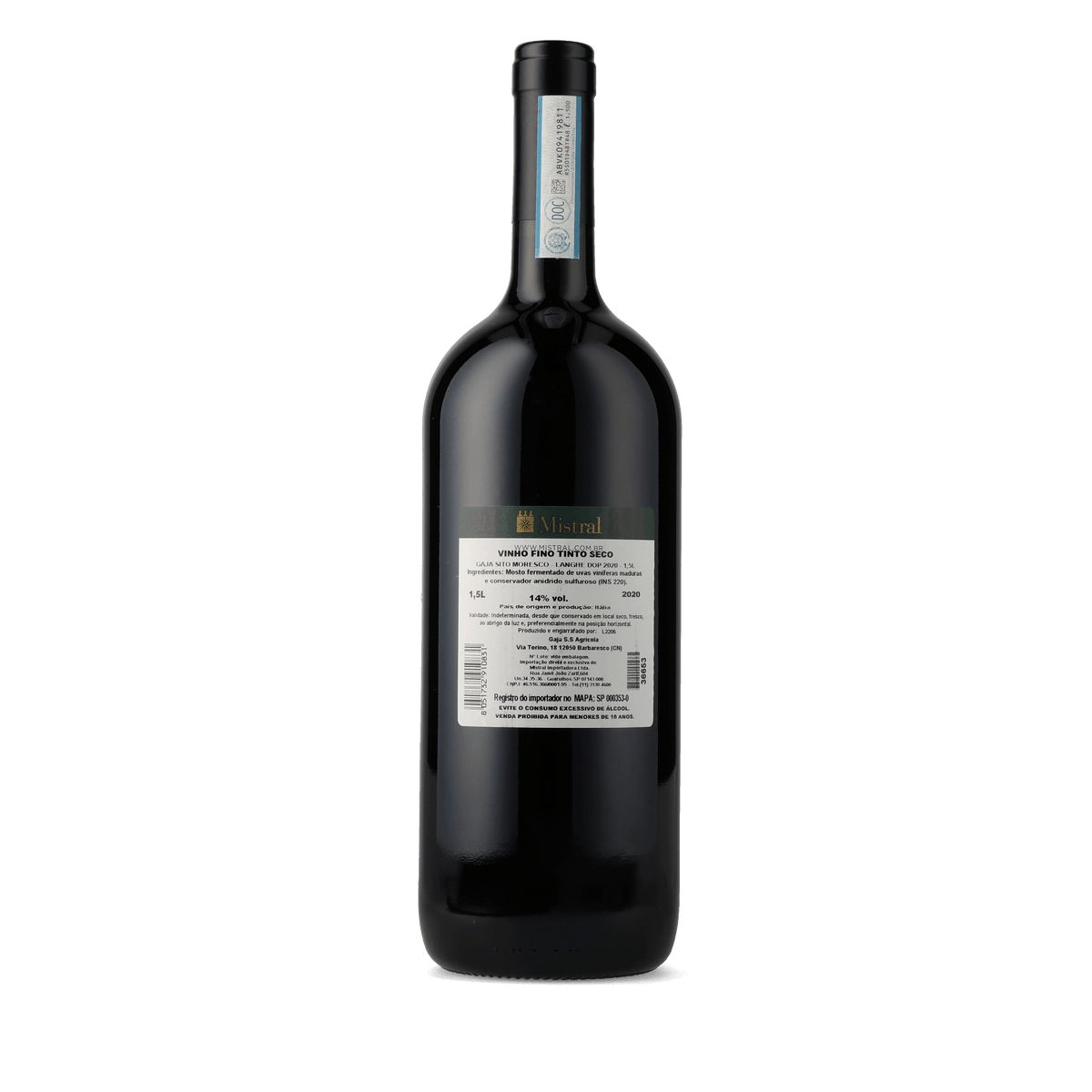 Vinho Tinto Gaja Sito Moresco 2020 - Magnum 1,5L