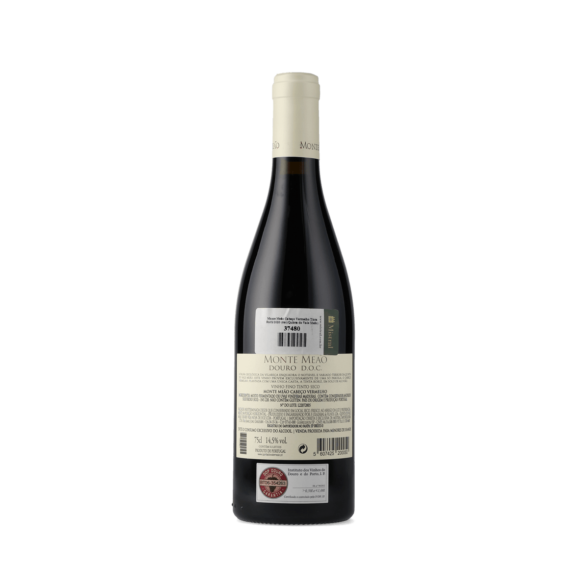 Vinho Tinto Monte Meão Cabeço Vermelho 2020 Quinta do Vale Meão 750ml