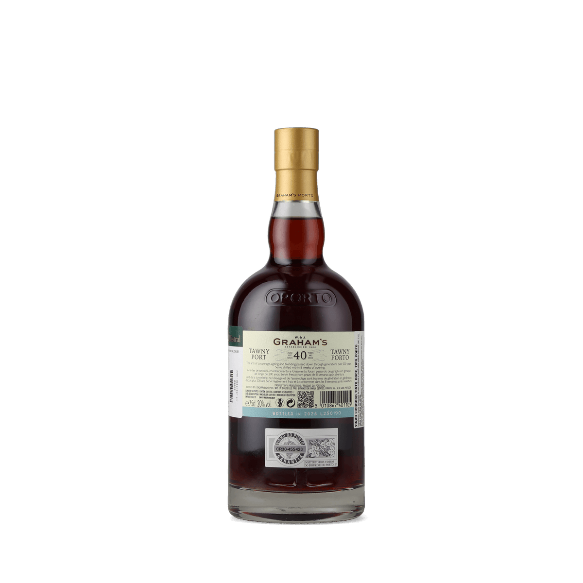 Vinho do Porto Graham's 40 Years Old Tawny Graham’s 750ml