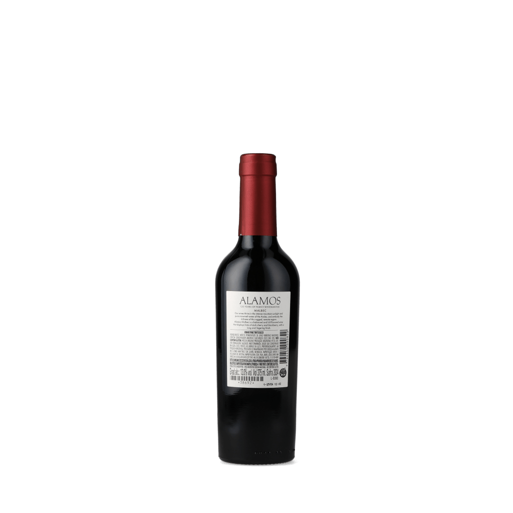 Vinho Tinto Alamos Malbec 2024 - Meia gfa. 375ml