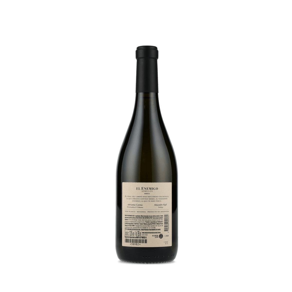 Vinho Branco El Enemigo Semillón 2023 750ml