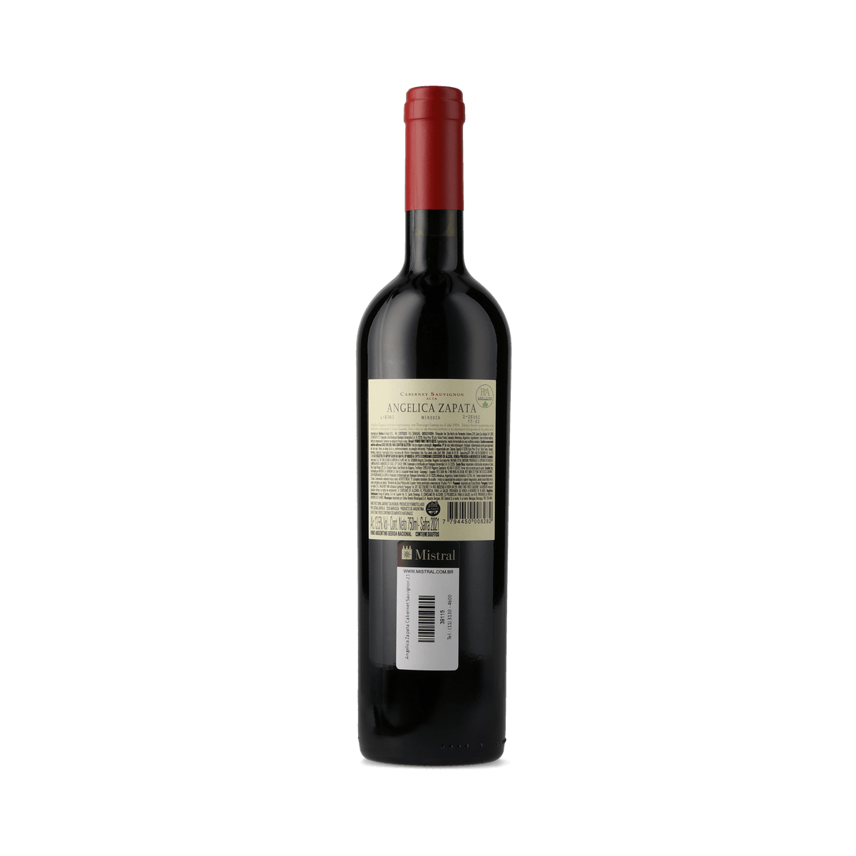 Vinho Tinto Angelica Zapata Cabernet Sauvignon 2021 Catena Zapata 750ml