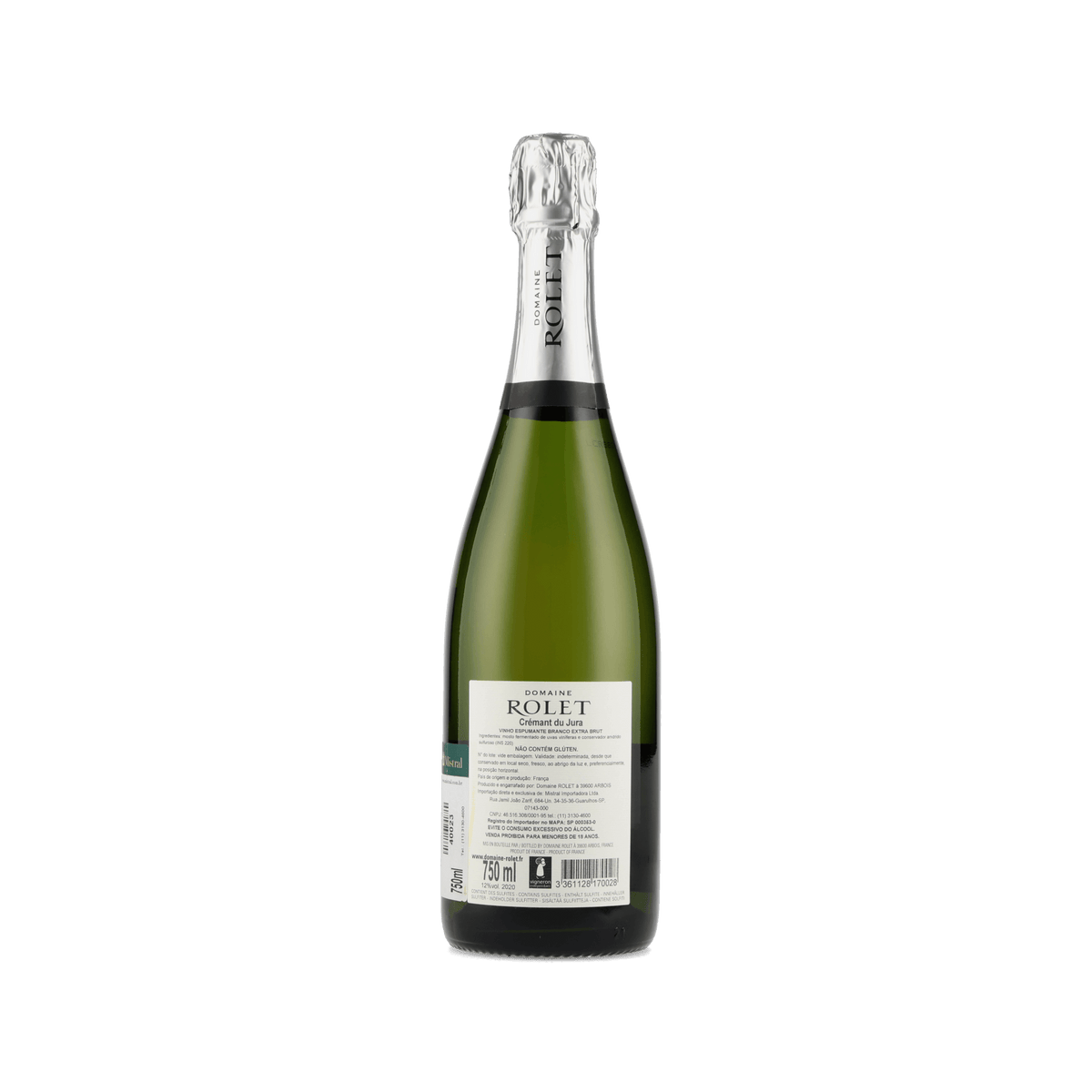 Crémant du Jura Blanc Brut Domaine Rolet 750ml