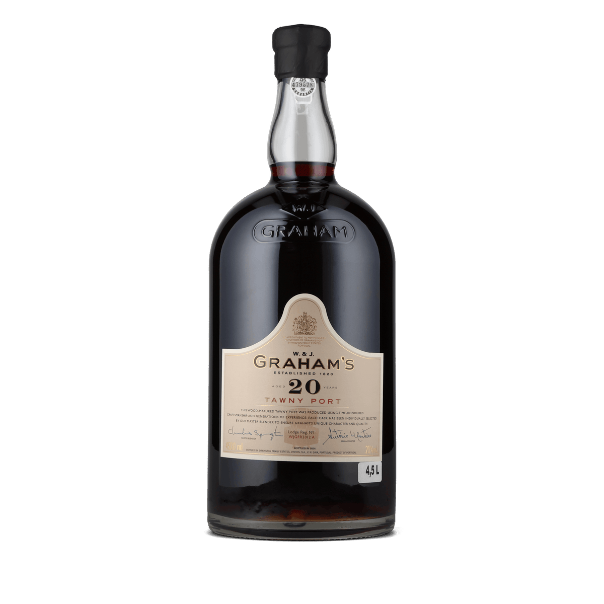 Vinho do Porto Graham's 20 Years Old Tawny - 4,5L Graham’s