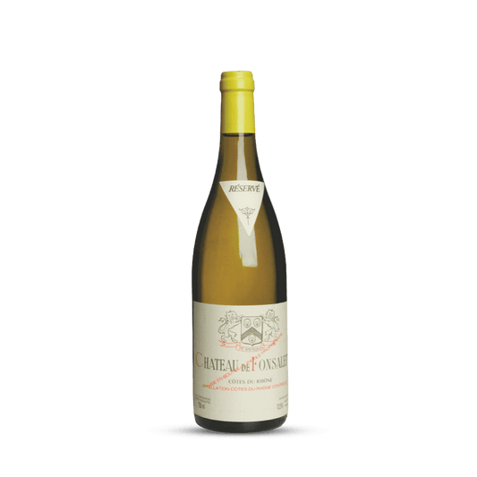 Vinho Branco Château Rayas Côtes-du-Rhône Château de Fonsalette Blanc 2009 750ml