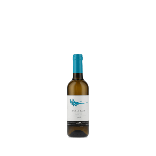 Vinho Branco Gaja Rossj-Bass Chardonnay/Sauvignon Blanc 2020 - Meia gfa. 375ml