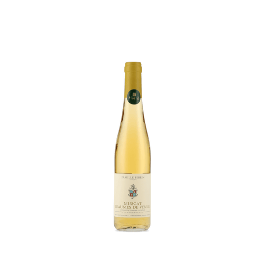 Vinho Branco Doce Famille Perrin Muscat Beaumes de Venise 2020 - Meia gfa. 375ml