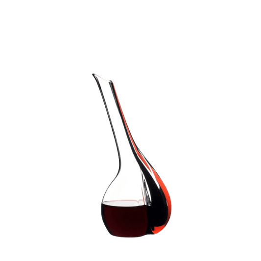 Decanter Black Tie Touch Stripe Red Riedel