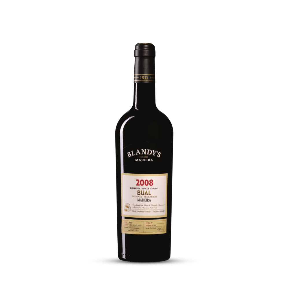 Vinho Madeira Bual Colheita 2008 Blandy’s 750ml