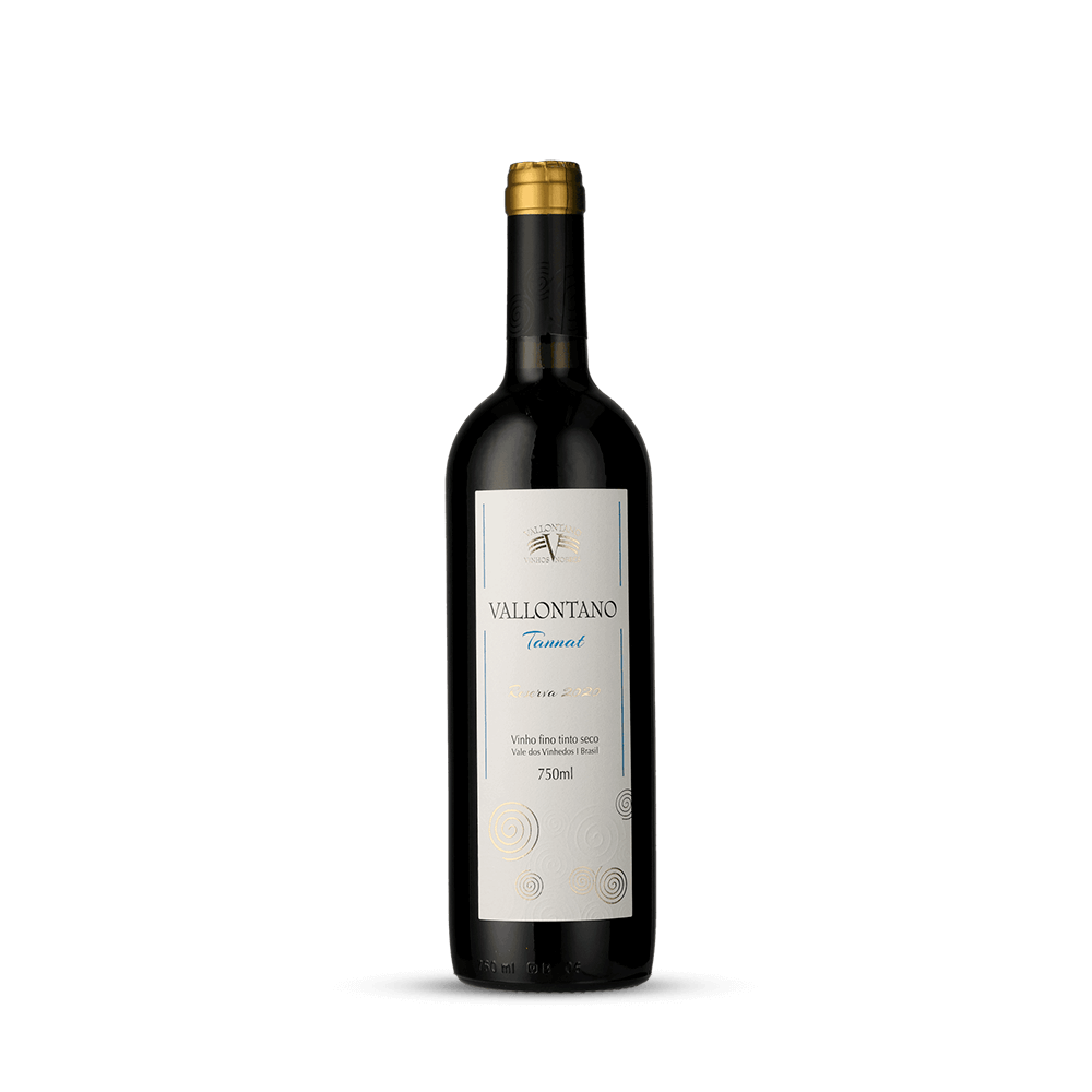 Vinho Tinto Vallontano Reserva Tannat 2020 750ml