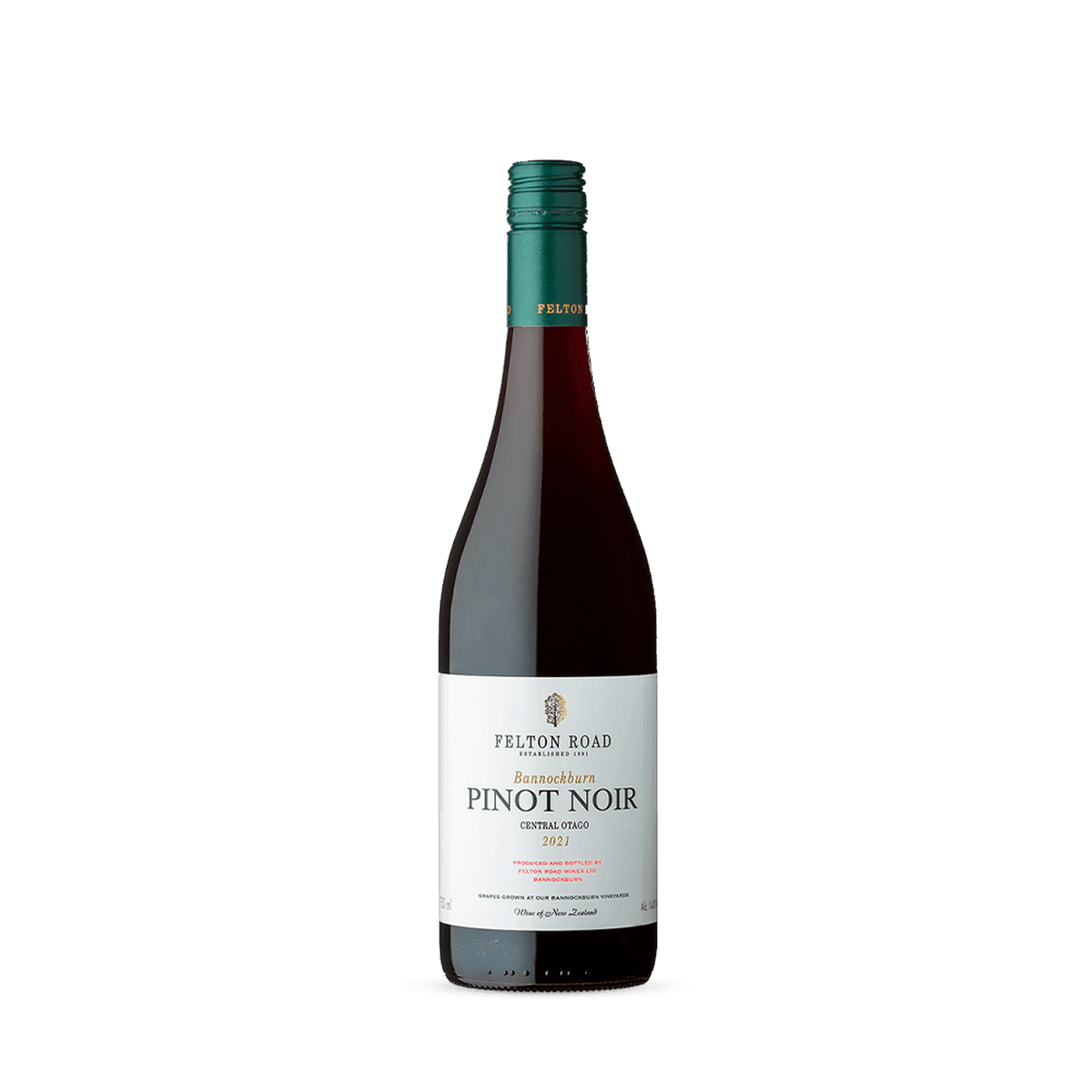 Vinho Tinto Bannockburn Pinot Noir 2022 Felton Road 750ml