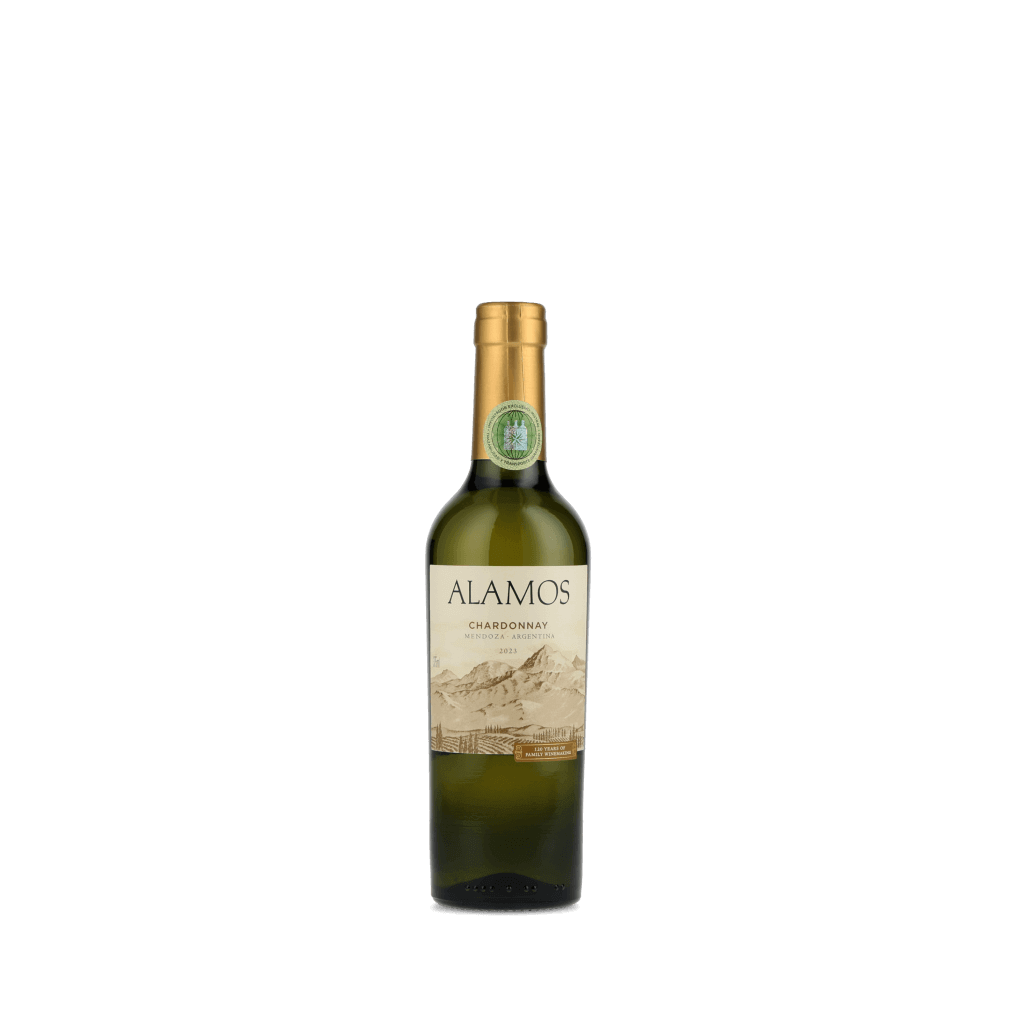 Vinho Branco Alamos Chardonnay 2024 - Meia gfa. 375ml