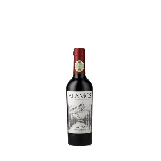 Vinho Tinto Alamos Malbec 2024 - Meia gfa. 375ml