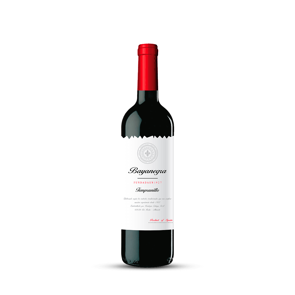 Vinho Tinto Bayanegra Tempranillo 2024 Bodegas Celaya 750ml