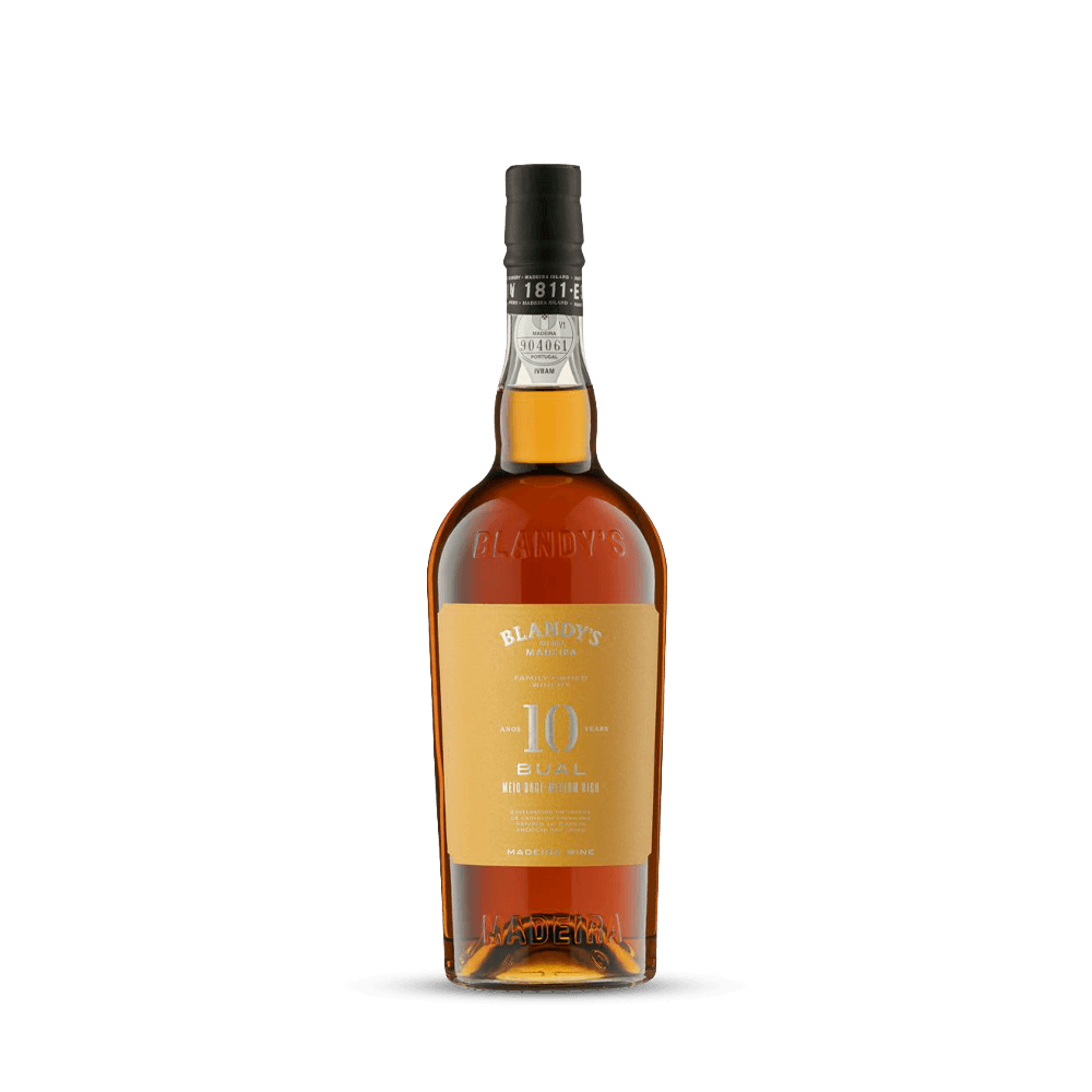 Vinho Madeira 10 Years Old Bual Blandy’s 750ml