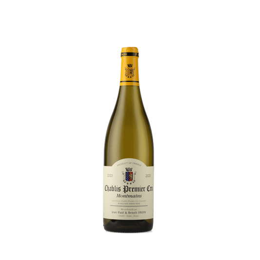 Vinho Branco Chablis 1er Cru Montmains 2023 Domaine Jean-Paul & Benoît Droin 750ml