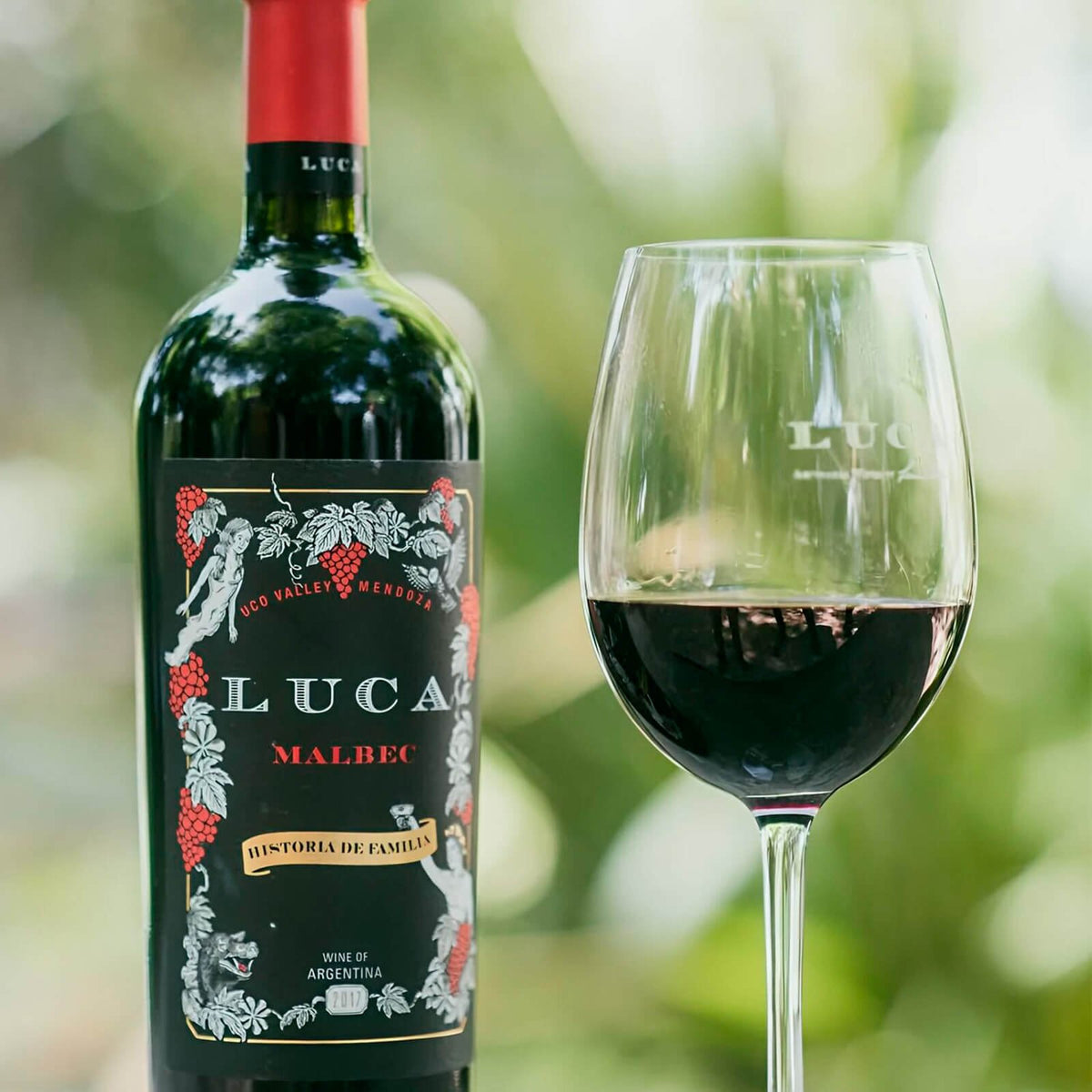 Vinho Tinto Luca Malbec Historia de Familia 2020 - Magnum Luca (Laura Catena) 1,5L