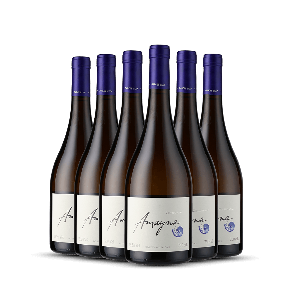Kit 6 garrafas Amayna Chardonnay 2022