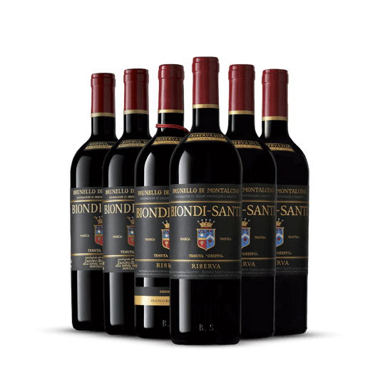 Kit Vertical Biondi Santi Brunello di Montalcino Riserva