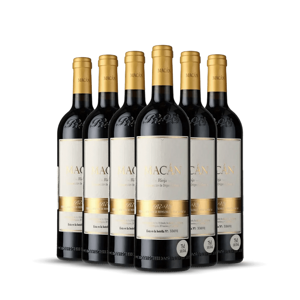 Kit 6 garrafas Macán 2019