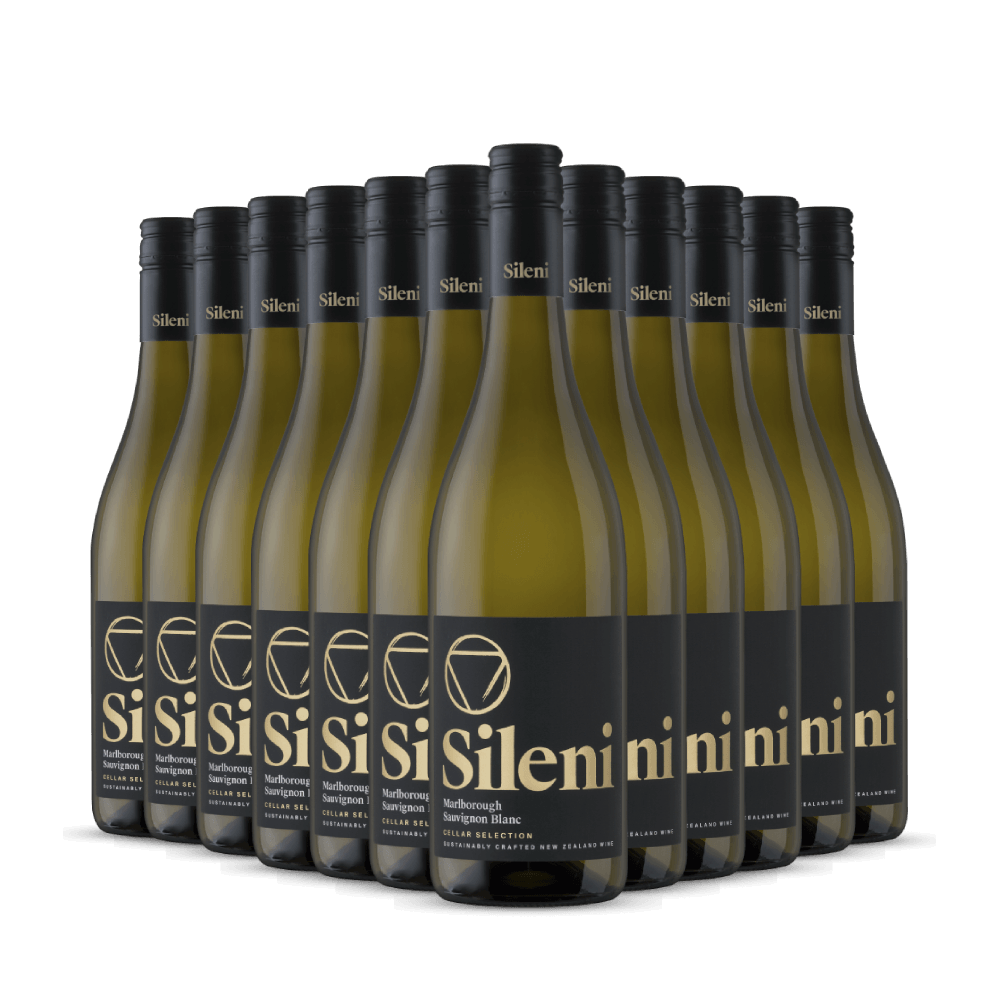 Kit 12 garrafas Sileni Cellar Selection Sauvignon Blanc 2022
