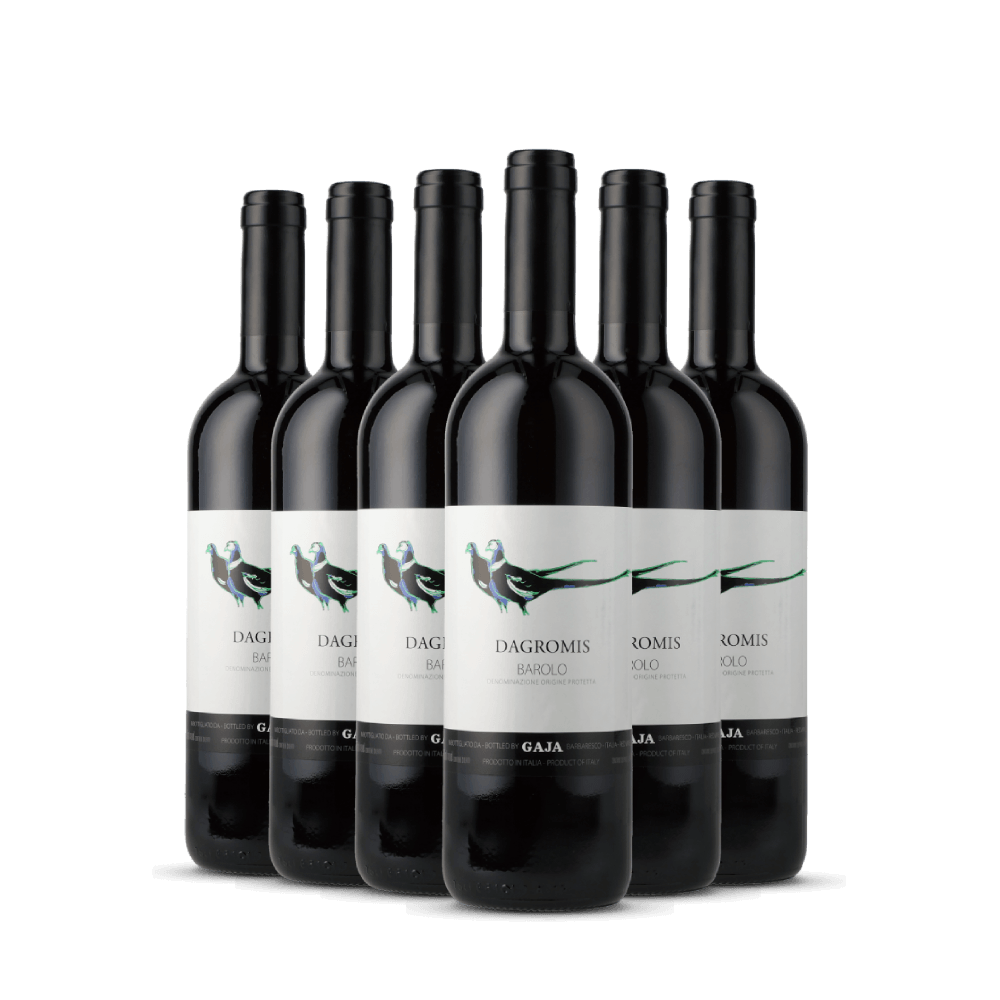Kit 6 garrafas Gaja Dagromis 2019