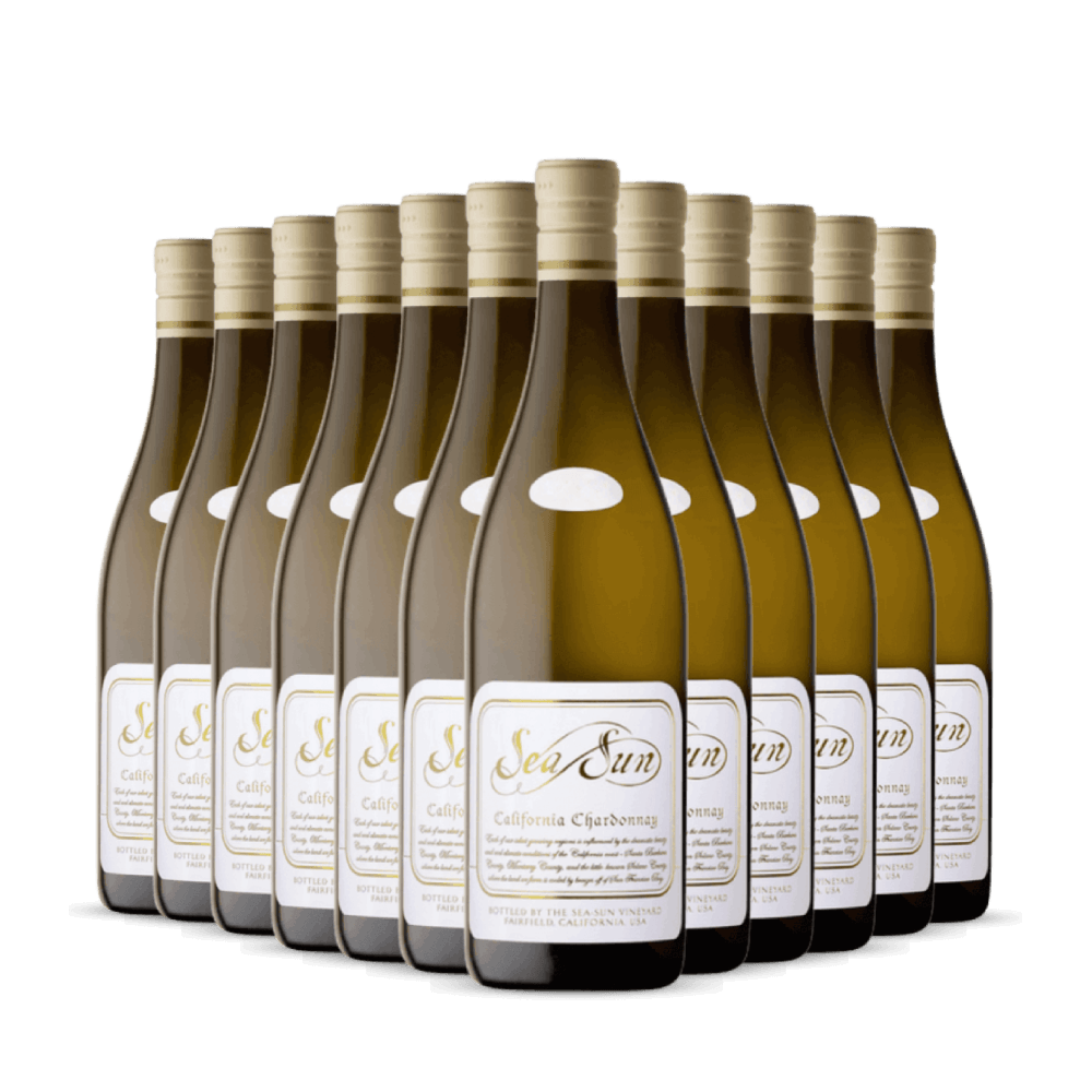 Kit 12 garrafas Sea Sun Chardonnay 2022